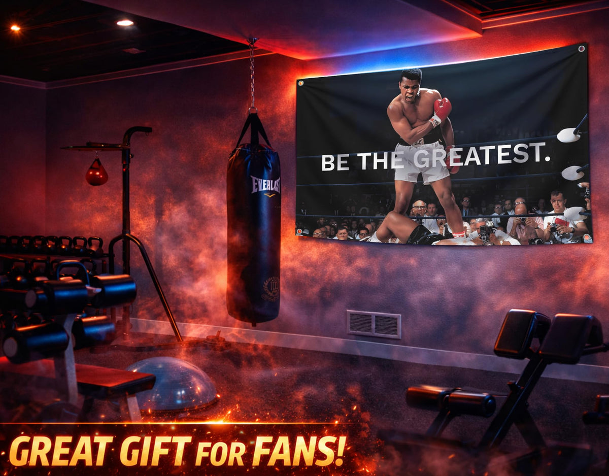 LUIVU home gym wall banner for bold decor and quick motivation.