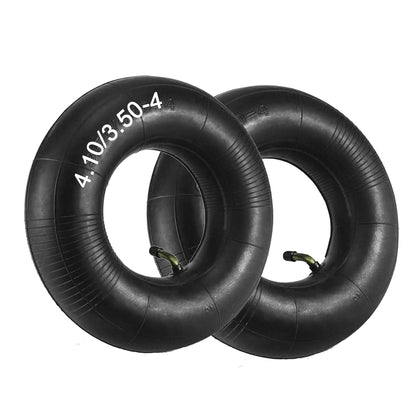 LukiYuChen heavy-duty bent-valve inner tube for 410-350-4 tires enhances reliability.