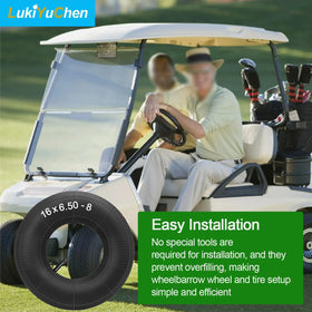 LukiYuChen 60 psi max inflation for safe, moderate-use tires.