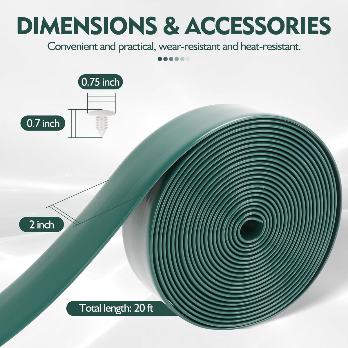 LukLoy included rivets kit for seamless 1/4 inch hole installations.