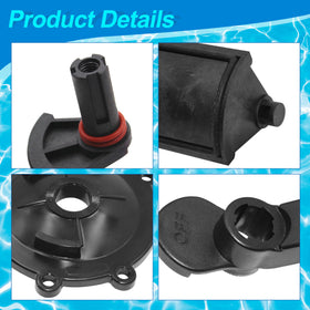 LUKYER valve cover 4606 with included O-rings supports leak prevention.