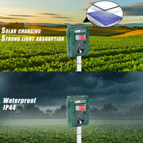 Lulu Home Weatherproof exterior guards the garden from pests