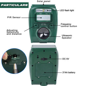 Lulu Home PIR sensor detects movement for humane deterrence