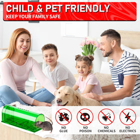LULUCATCH traps suitable for indoor and outdoor use.