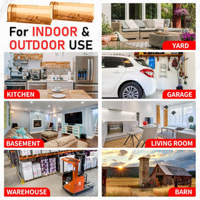 LULUCATCH traps used outdoors in a garden setting