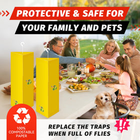 LULUCATCH pet-safe, odorless design suitable for homes with children and pets
