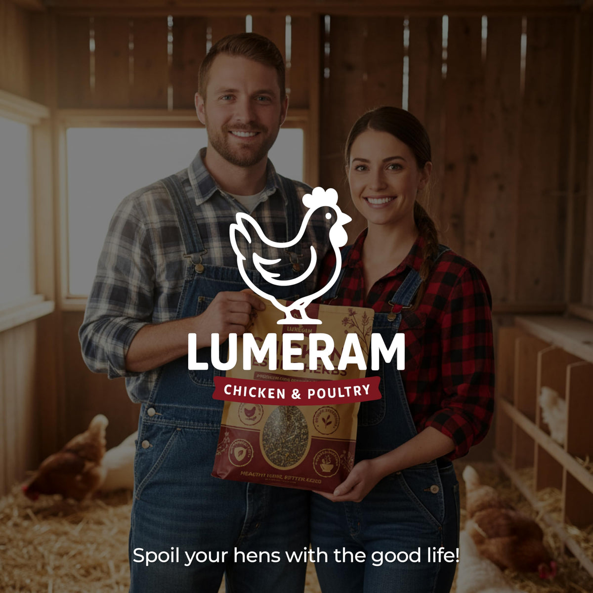 LUMERAM washable egg-laying mats simplify coop upkeep.