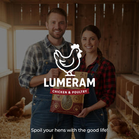 LUMERAM washable egg-laying mats simplify coop upkeep.