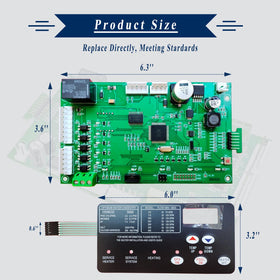 Lumevoria 42002-0007S board kit back view with connectors