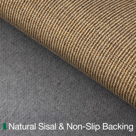 LUMI door mat natural texture, neutral color suits various entry styles