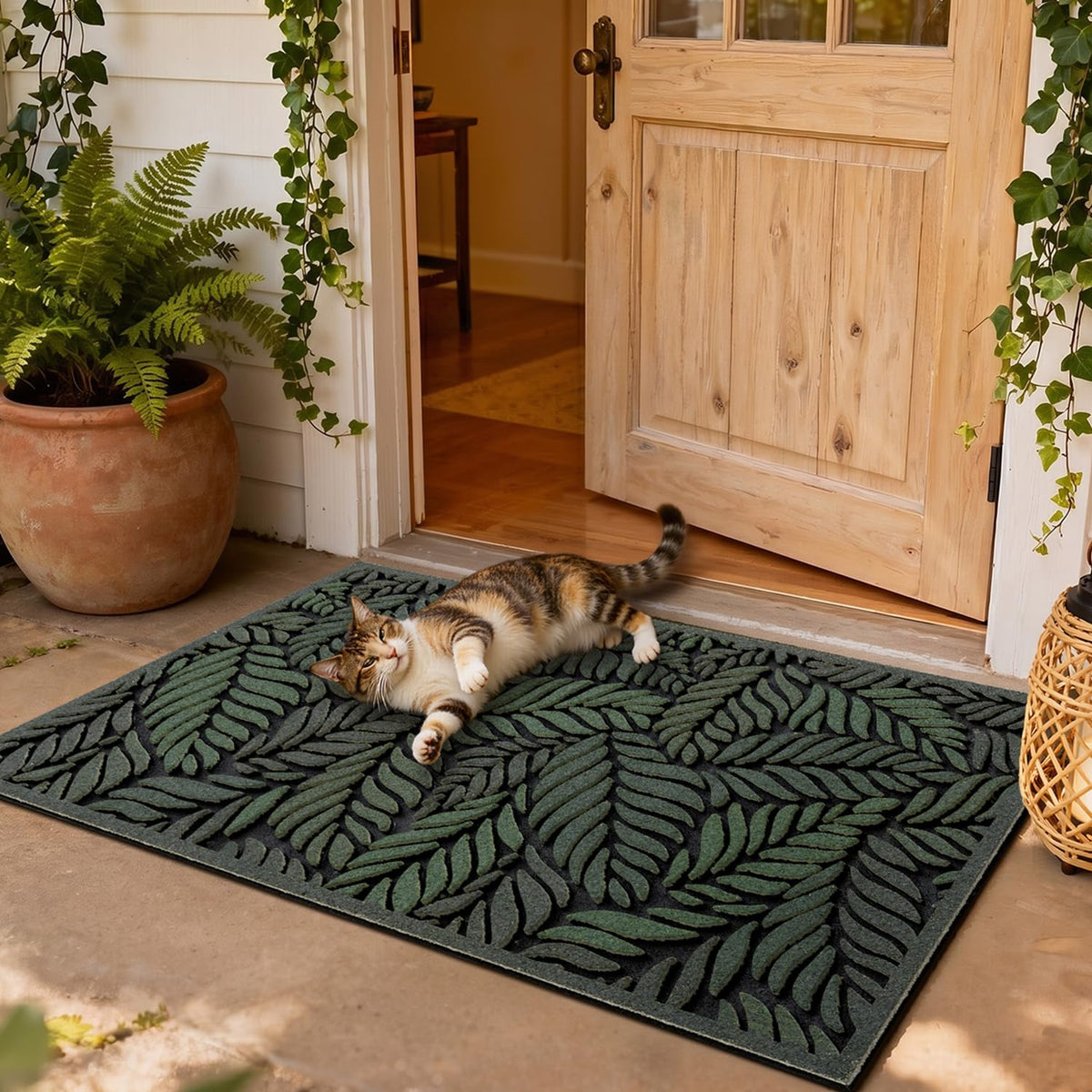 LUMI 24x36 door mat ready to protect entryways