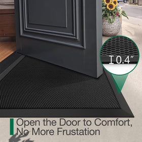 LUMI Front Door Mat suits porches, kitchens, and mudrooms.
