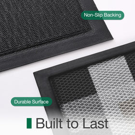 LUMI 36x59 mat keeps outdoor grime from entering living spaces.