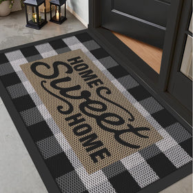 LUMI mat resists odors for a fresher entryway.