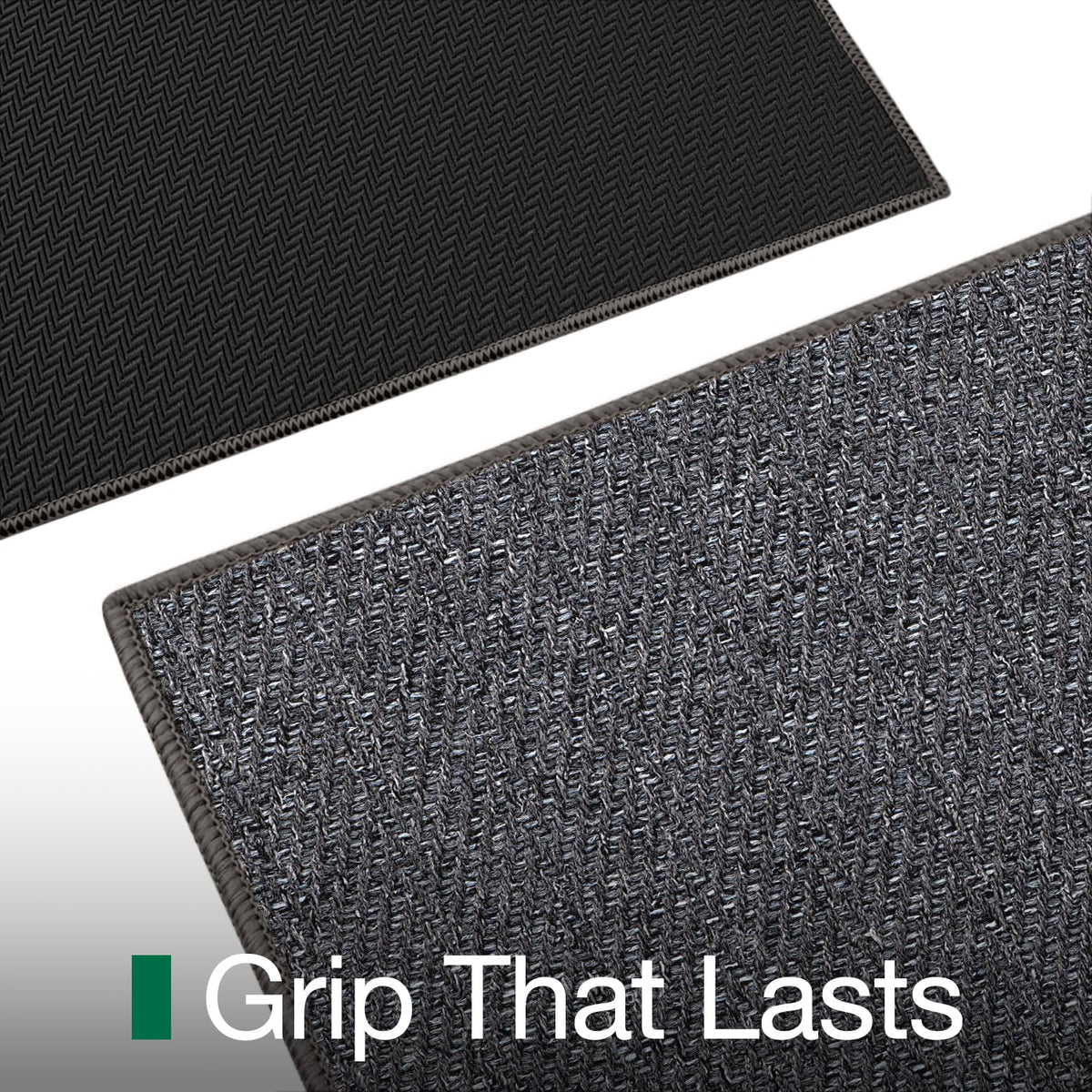 LUMI low-profile mat fits under doors for seamless look