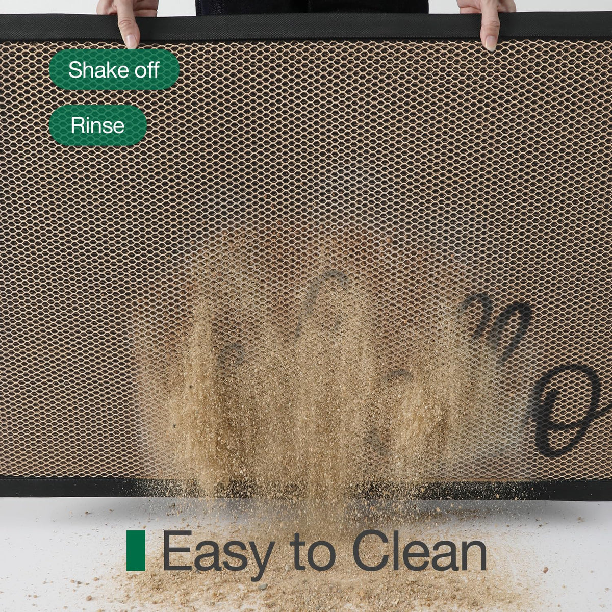 LUMI low-profile mat blends with decor while protecting entryways.