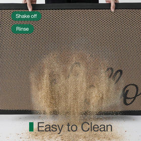 LUMI low-profile mat blends with decor while protecting entryways.