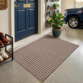 LUMI moisture-absorbing door mat reducing floor dampness