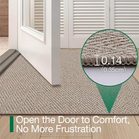 LUMI pet-friendly entryway mat resists fur and claws while staying clean