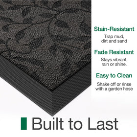 Lightweight polypropylene surface on LUMI mat for easy repositioning