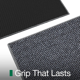 LUMI low-profile mat fits under doors for unobtrusive, safe passage.