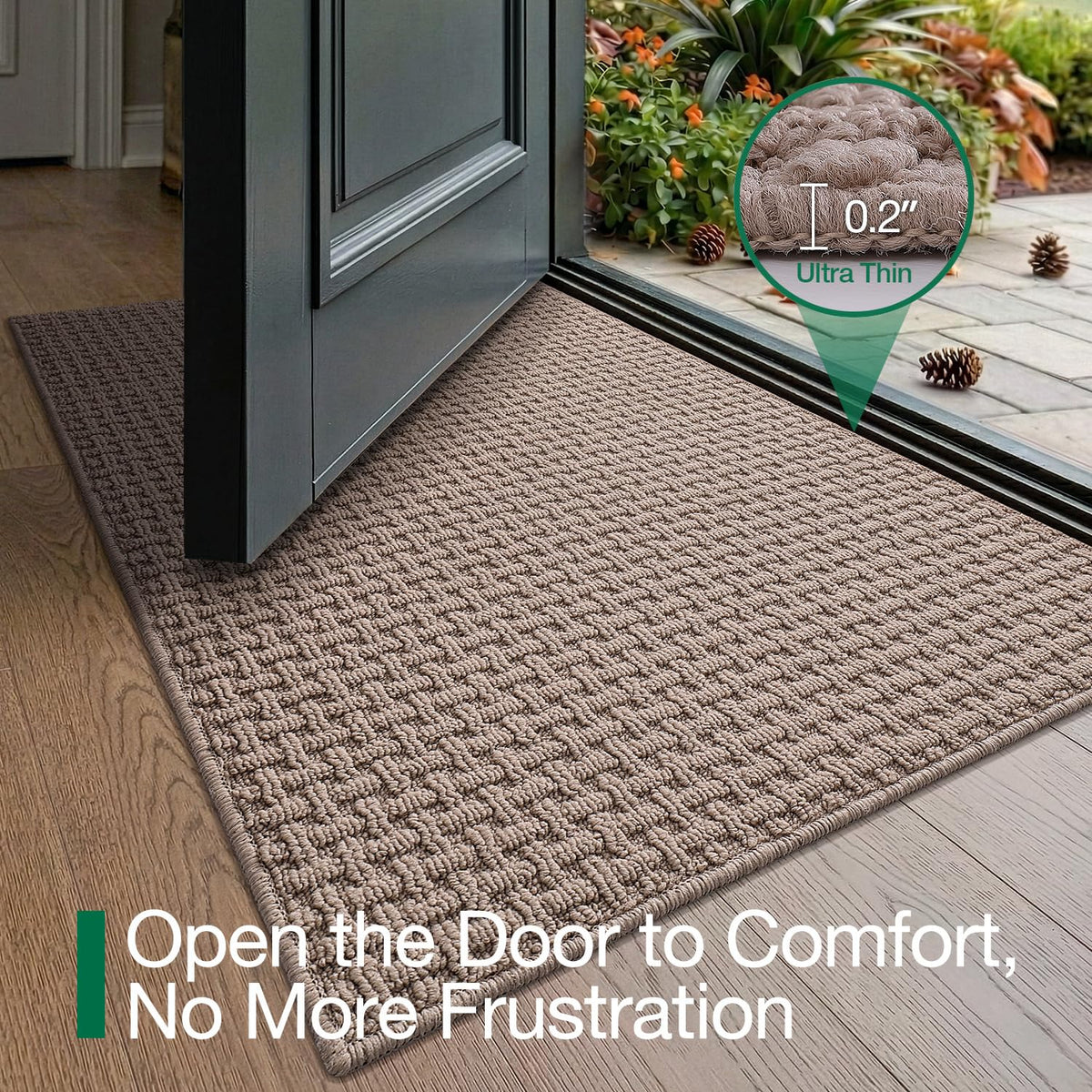 Pet-friendly design offers comfort and easy cleaning