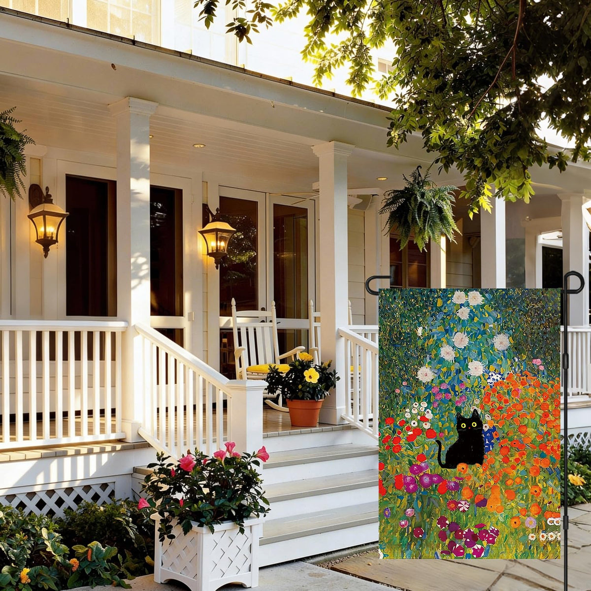 Lumifan Spring Cat Flag flowers closeup with vibrant blooms and kitten charm.