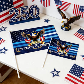 Lumigrain classroom celebration flags support group activities.