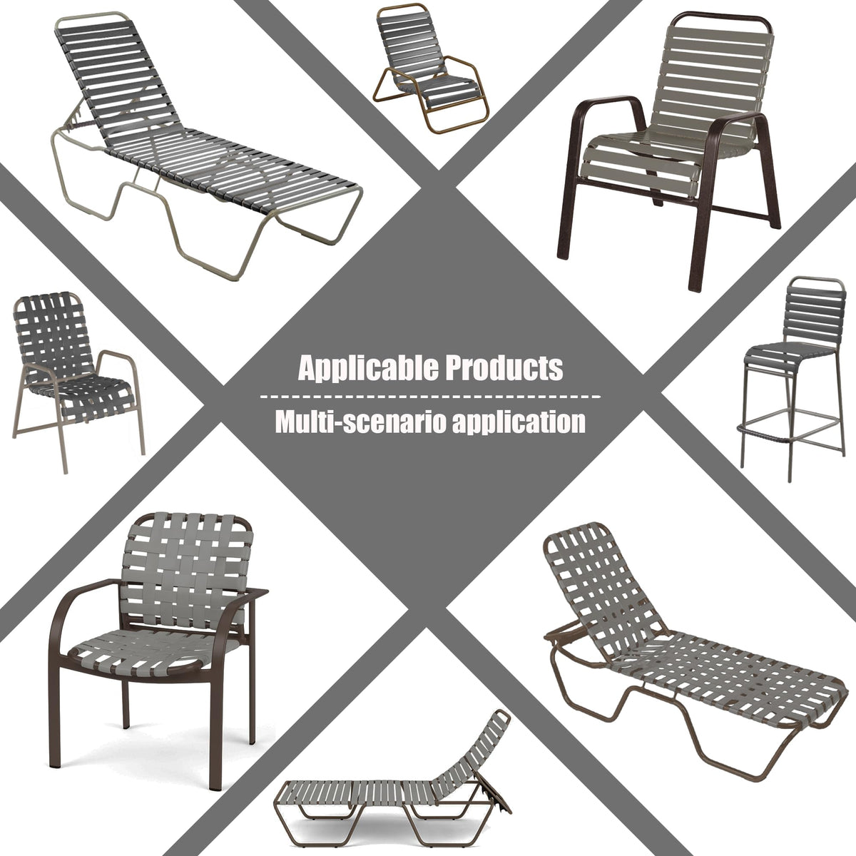 Lumpro matte grey finish matches outdoor furniture decor