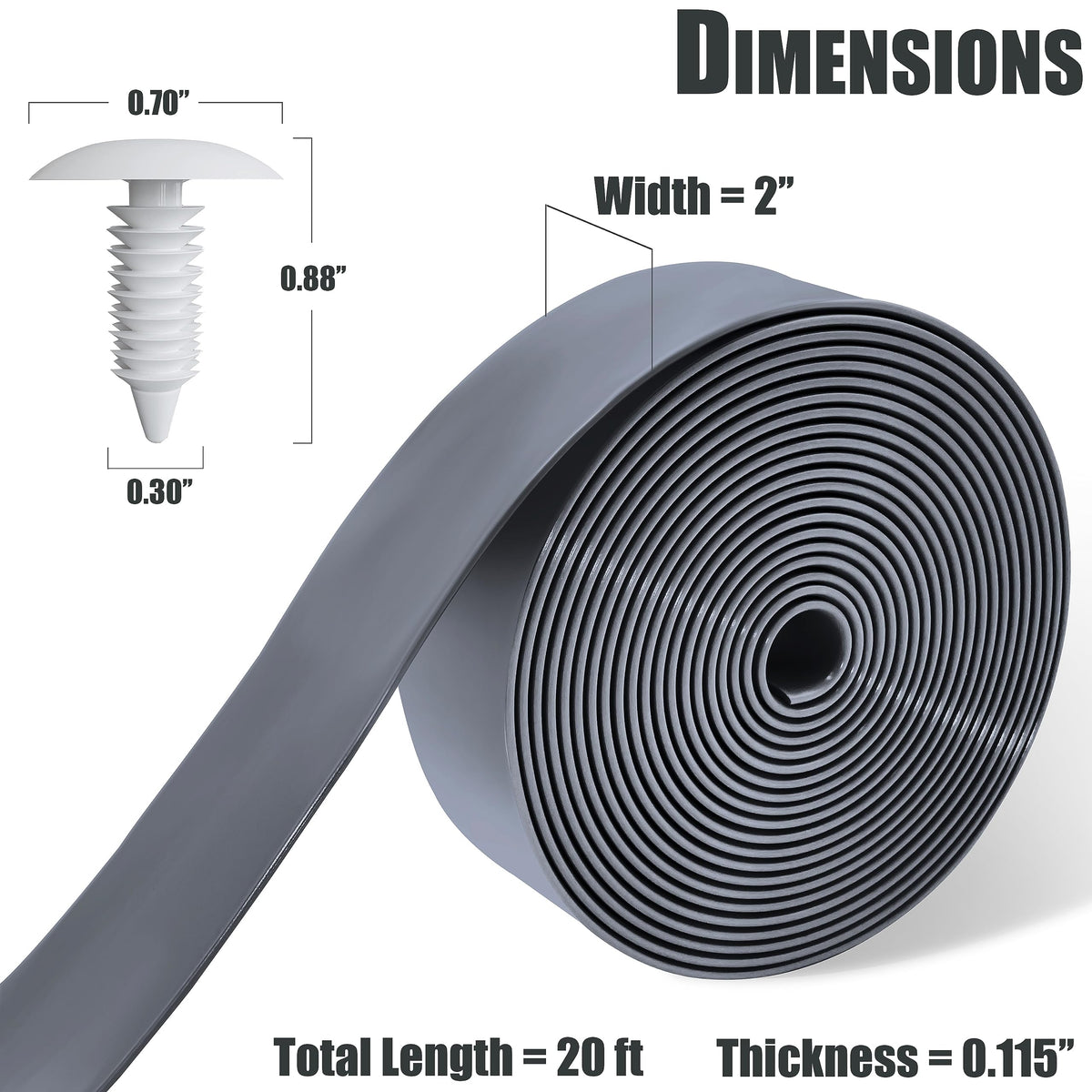 Lumpro vinyl straps close-up showing heavy-duty vinyl for longevity