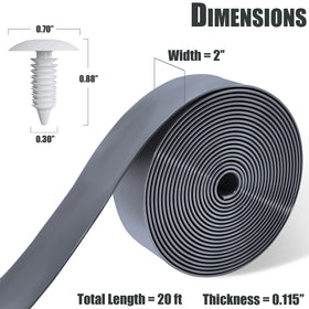 Lumpro vinyl straps close-up showing heavy-duty vinyl for longevity