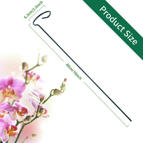 Close-up of Lunhans top loop for securing plant stems