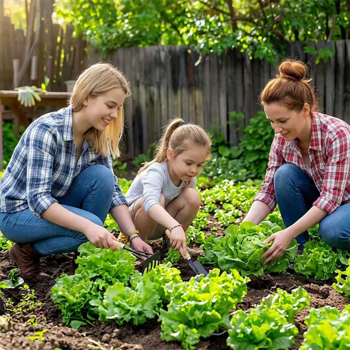 LUOJIBIE non-GMO heirloom lettuce seeds for flavorful garden greens