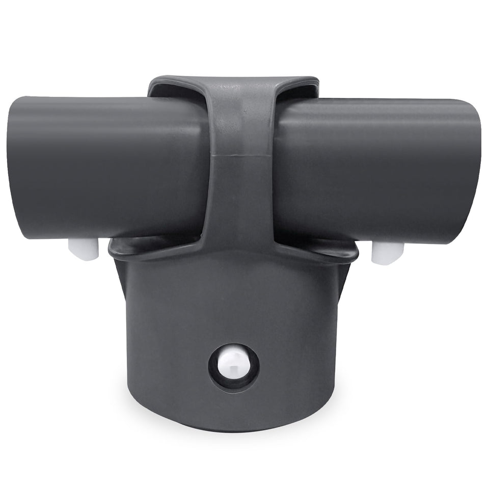 Luojiedejinbiao 12427 T-Joint closeup showing sturdy plastic construction for Intex frames.