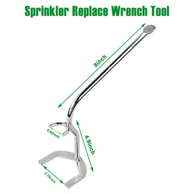 Luojiedejinbiao easy-use irrigation wrench for adjusting spray range and angle.
