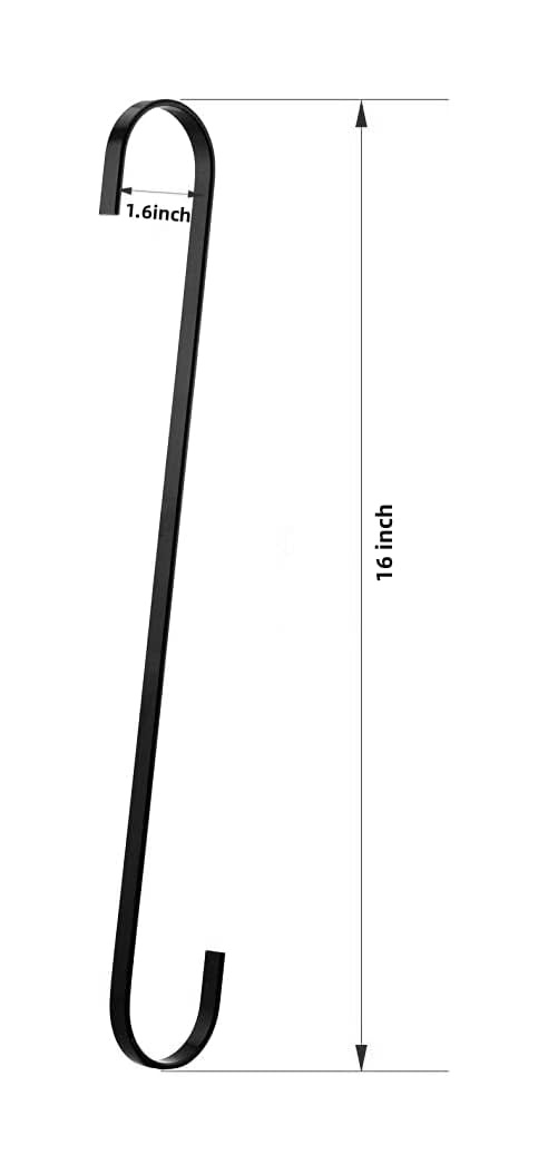 LuoQiuFa closet organization S-hook aids clutter-free storage