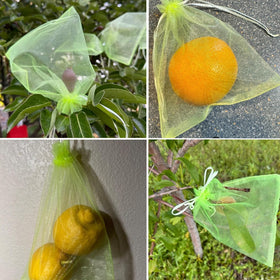 LUOTIVON breathable mesh allows airflow and sunlight for healthier produce