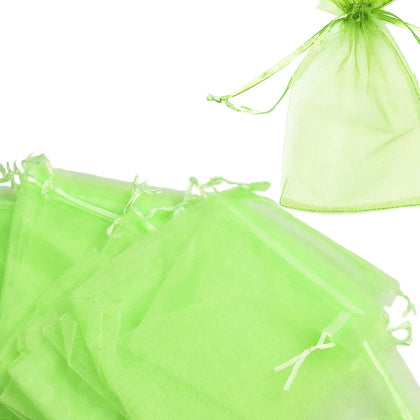 LUOTIVON fruit netting bags 5.9x7.8 display protecting fruit from birds and pests