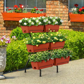 Luplom indoor/outdoor garden solution fits patios and balconies with style.