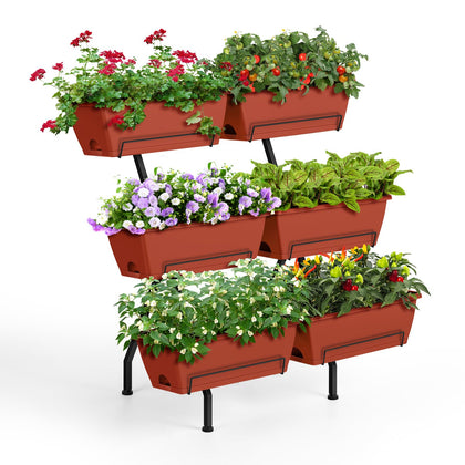 Luplom raised garden beds with triangle frame provide stable outdoor or balcony growing.