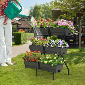 Luplom smart drainage with removable trays maintains soil moisture across levels