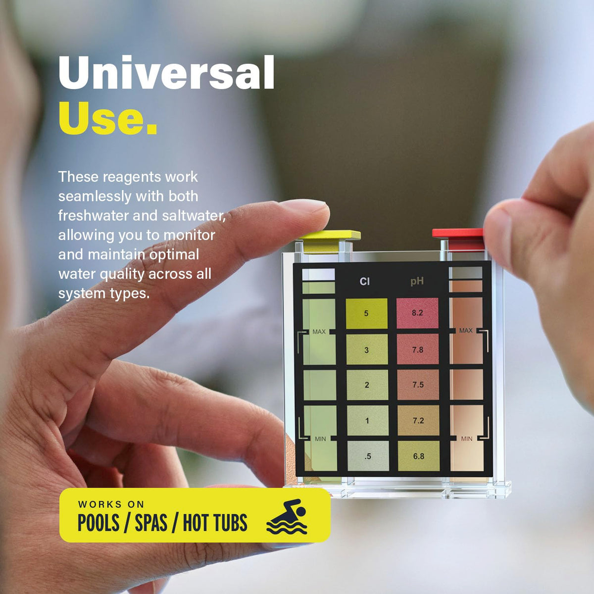 Lupo Global compatible with freshwater and saltwater systems.