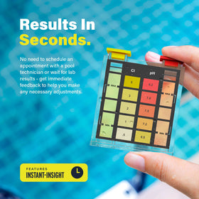 Lupo Global water testing quick results for pools and spas.