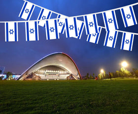 LUSEOAN two-pack flag banner ready for celebrations