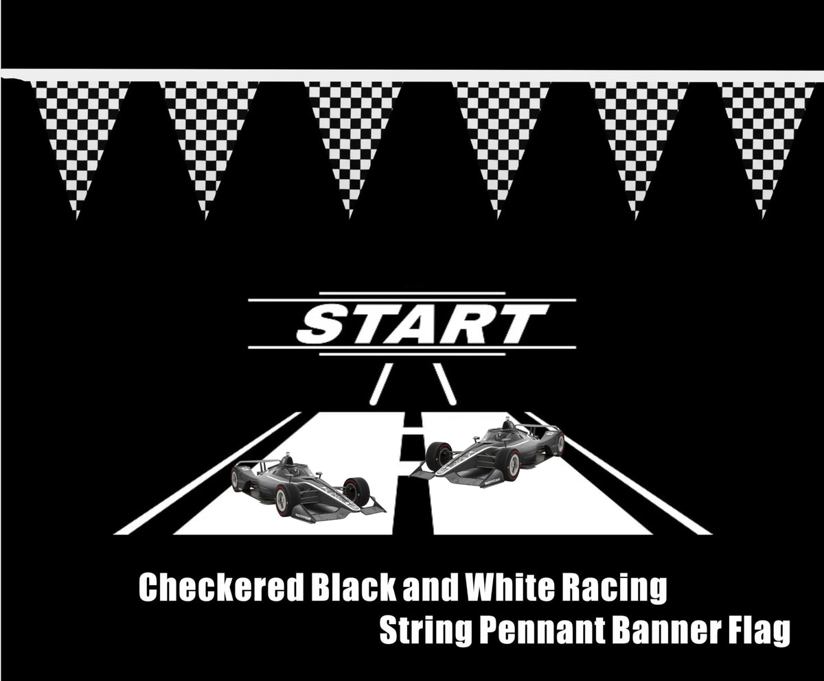 LUSEOAN track racing flags ideal for sports bars and race day celebrations.