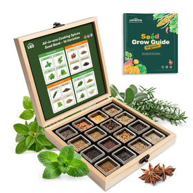 LUSH&DEW Culinary Herbs Seed Bank pack for fresh home cooking.
