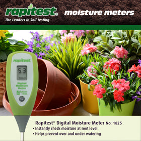 Luster Leaf Digital Moisture Meter—Rapitest quality ensures reliable soil testing at home