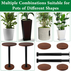 LUTTY three-piece assembly is quick and tool-free for easy setup.