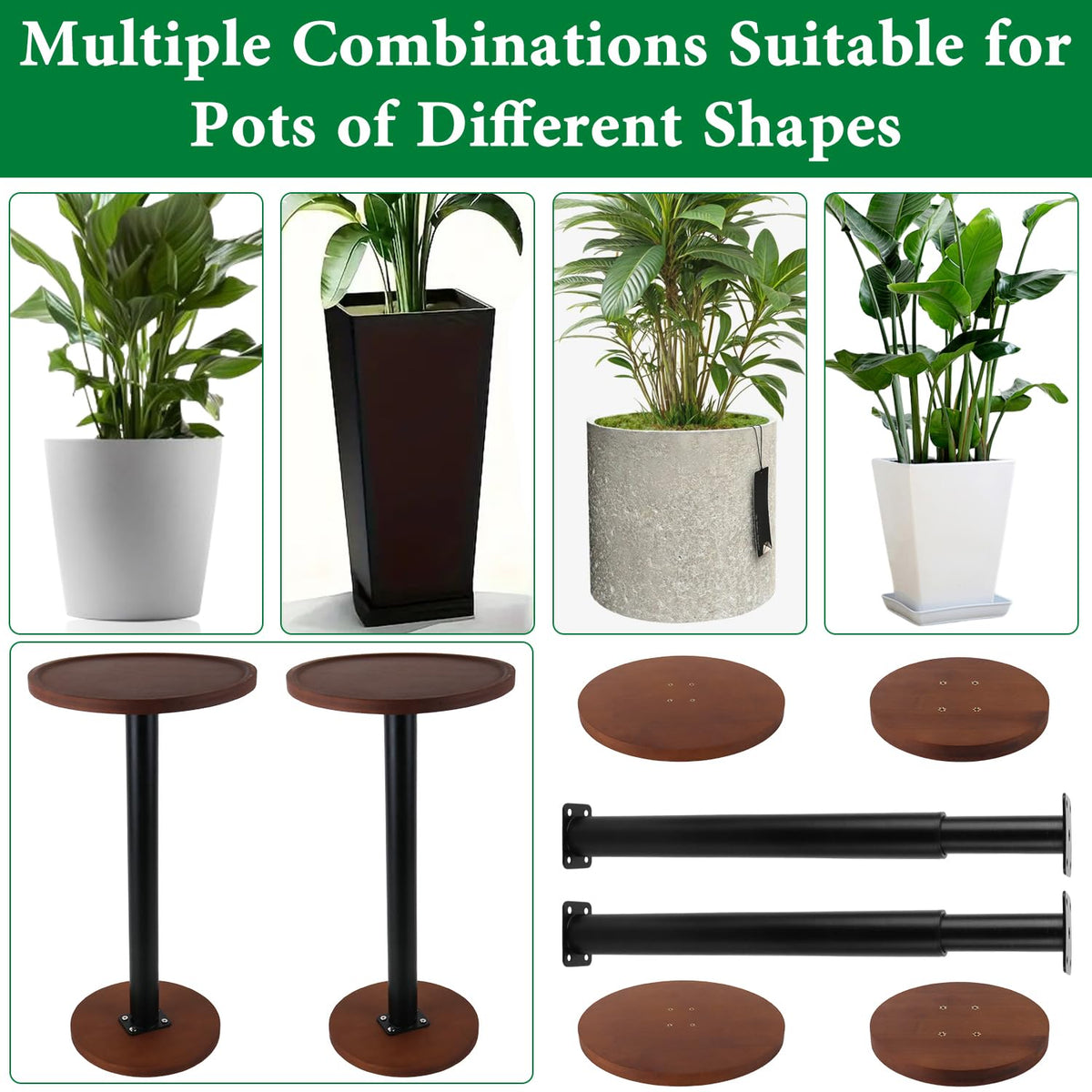 LUTTY three-piece assembly requires no tools for simple setup.