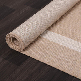 Luul Home bordered outdoor rug 5x7 kid and pet friendly for safe, comfortable living spaces.